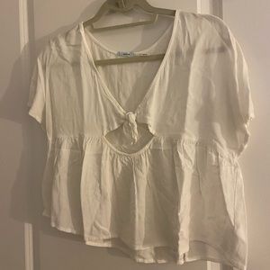 Cute white lightweight blouse
